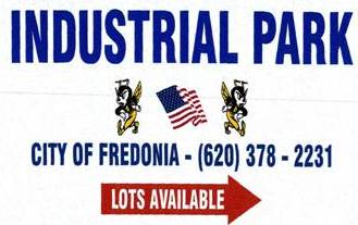 Industrial Park City of Fredonia (620) 378-2231 lots available